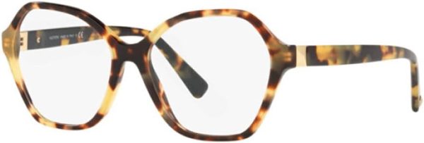 Valentino VA3073 - 5036 Eyeglass Frame LIGHT HAVANA w/ DEMO LENS 55mm-0