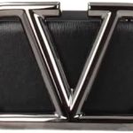 Valentino GARAVANI VLOGO SIGNATURE CALFSKIN BELT (100IT-US40) in Gift Box-0