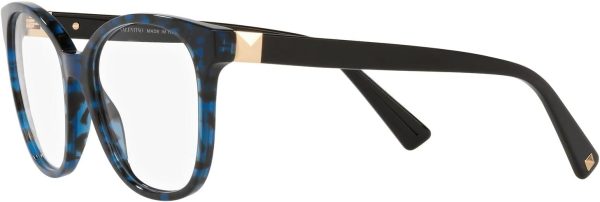 Valentino VA3064-5031 Eyeglass Frame BLUE HAVANA w/DEMO LENS 54mm-2