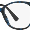 Valentino VA3064-5031 Eyeglass Frame BLUE HAVANA w/DEMO LENS 54mm-1
