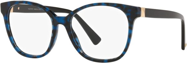 Valentino VA3064-5031 Eyeglass Frame BLUE HAVANA w/DEMO LENS 54mm-1
