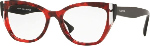 Eyeglasses Valentino VA 3029 5020 Havana Red/Black-0