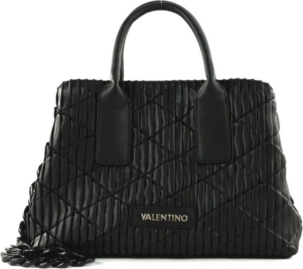 Valentino Bags Black Polyethylene Women's Handbag-1